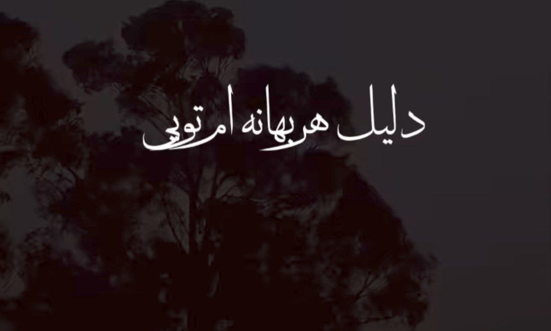  نرو دلیل هر بهانه ام تویی هایده هوش مصنوعی